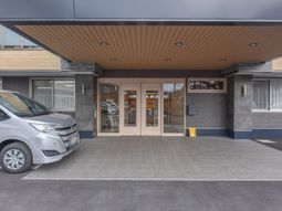 明るいエントランス