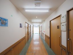 清潔感のある廊下