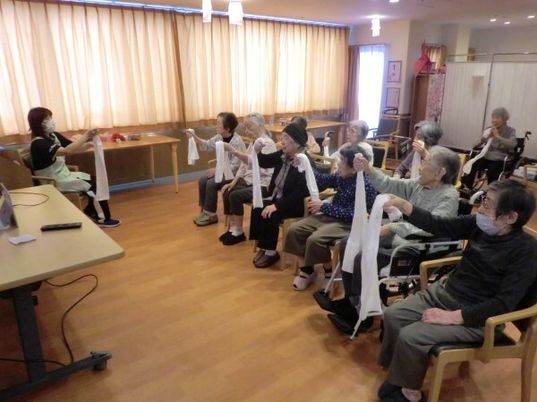 活動する高齢者の集い