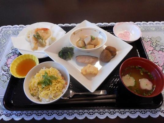 彩り豊かな食事内容