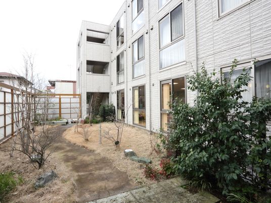 中庭を持つ建物
