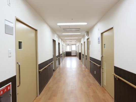 清潔感のある廊下の様子