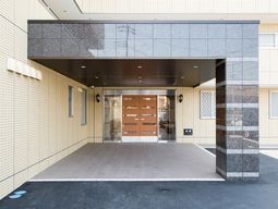 清潔感のある入口エリア