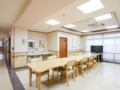 明るい居室の空間