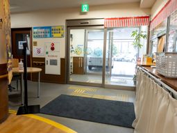 明るいエントランス