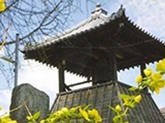 歴史ある建築の一角