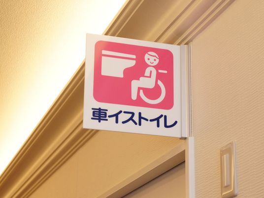 車イスマークの案内看板