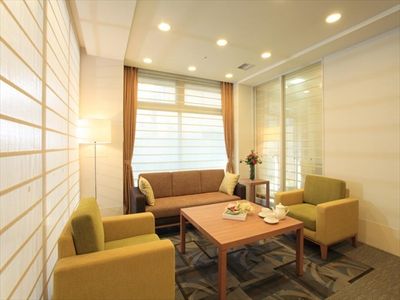 和やかなリビングエリア