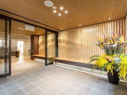 清潔なエントランス空間