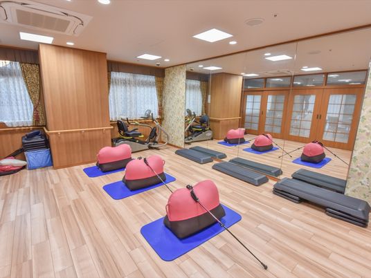 機能訓練用具のある部屋