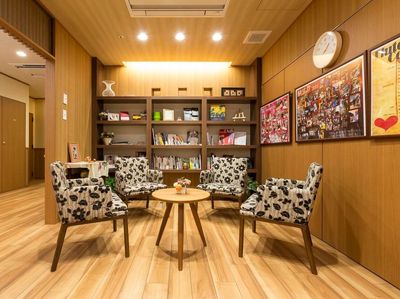 居心地の良いラウンジ空間