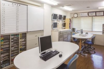 スタッフ用の作業スペース