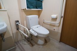 バリアフリーのトイレ