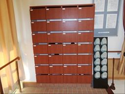 エントランスの郵便受け