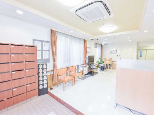 快適なエントランス空間