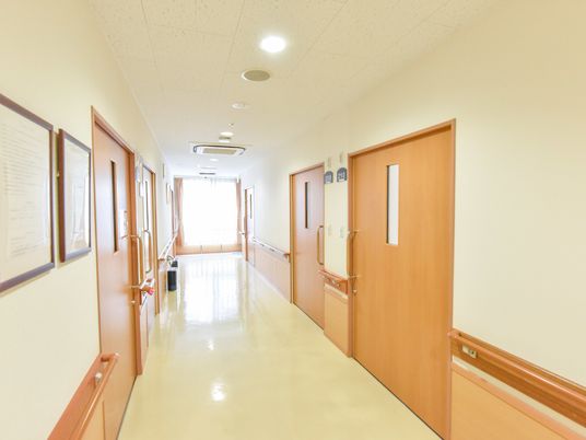 清潔感のある廊下