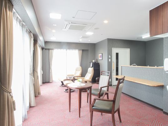 エレガントな共有スペース