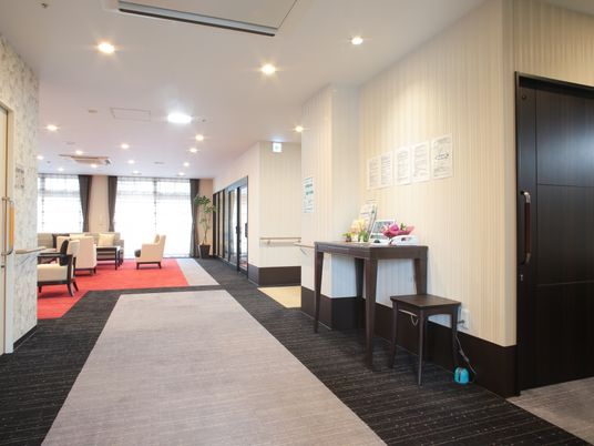 清潔感ある応接スペース