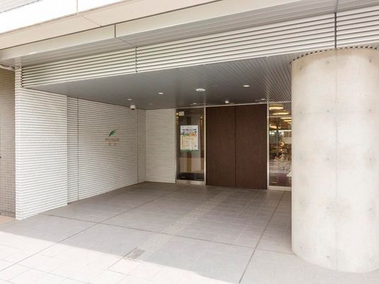 清潔なエントランス景観
