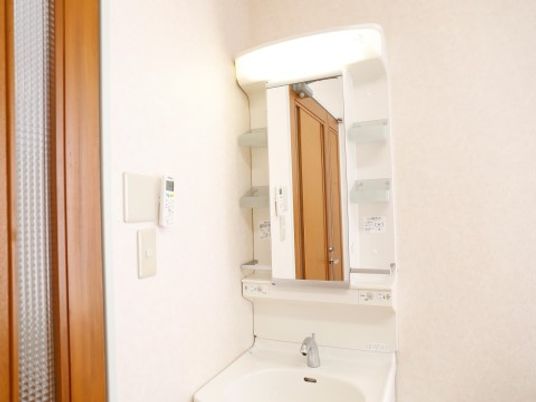 清潔な洗面台