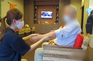 サポートを受ける場面