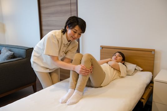 ケアスタッフと利用者の対話