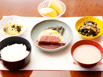 色とりどりの料理