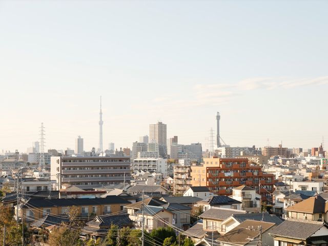 市街地の眺望