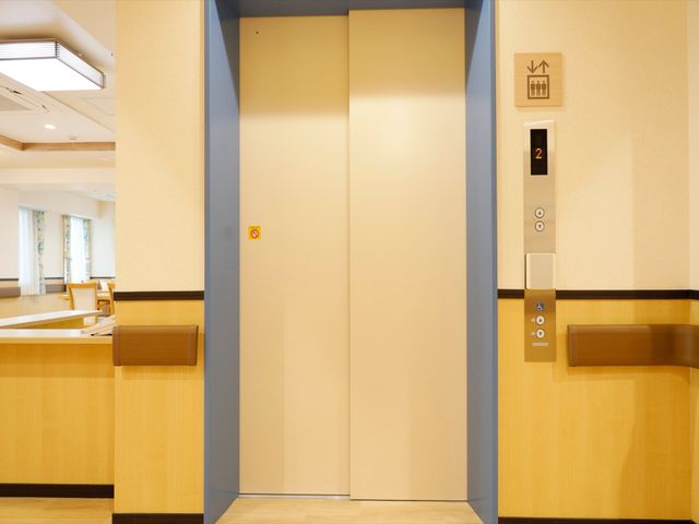 エレベーター前の空間