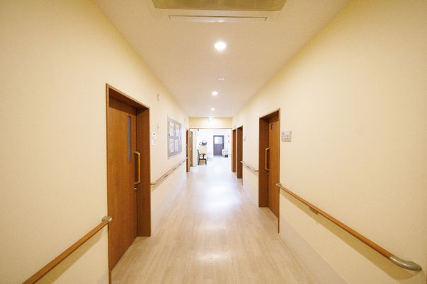 廊下の清潔な様子