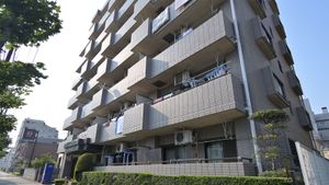 明るい外観の建物