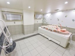 清潔な浴室の設備