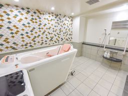 快適なバリアフリー浴室