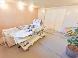 特別なベッドのある部屋