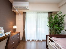 居心地の良い居室の一角