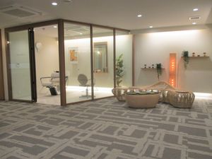 居心地の良いラウンジ