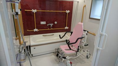 安全装備の浴室