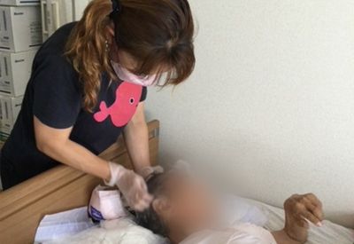 ケアスタッフの様子