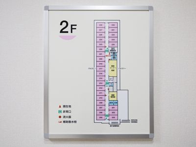 2階案内図表示