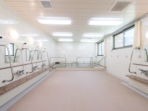 清潔感のある浴室空間