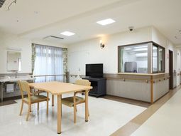 共用スペースゆったり明るい