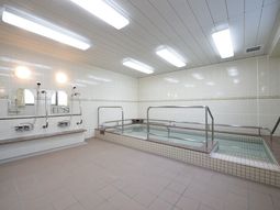 明るい清潔な浴室