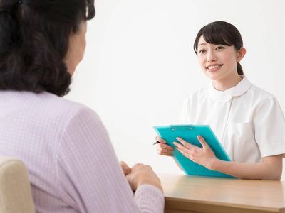 スタッフと利用者の対話