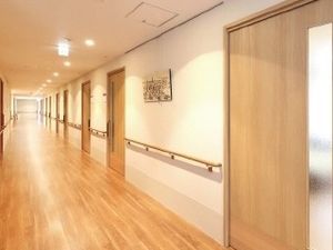 明るい廊下