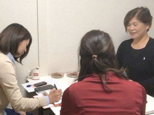 面談を行う部屋