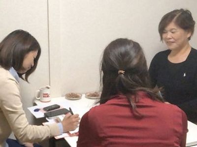 面談を行う部屋
