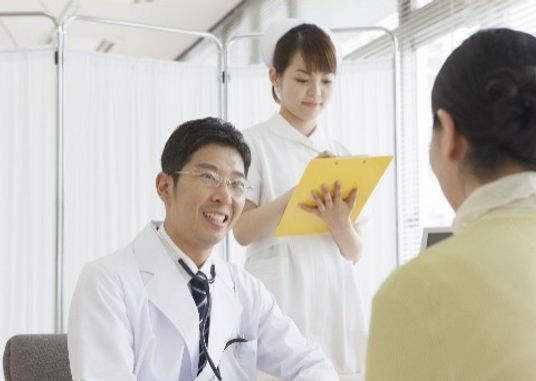 医療スタッフと利用者