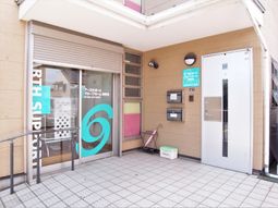 清潔感のある入口