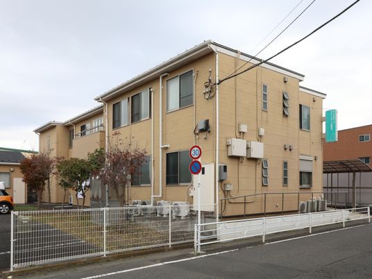 清潔感のある建物の外観