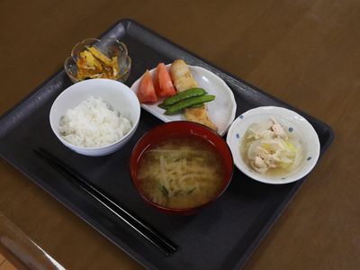 バランスの良い食事セット